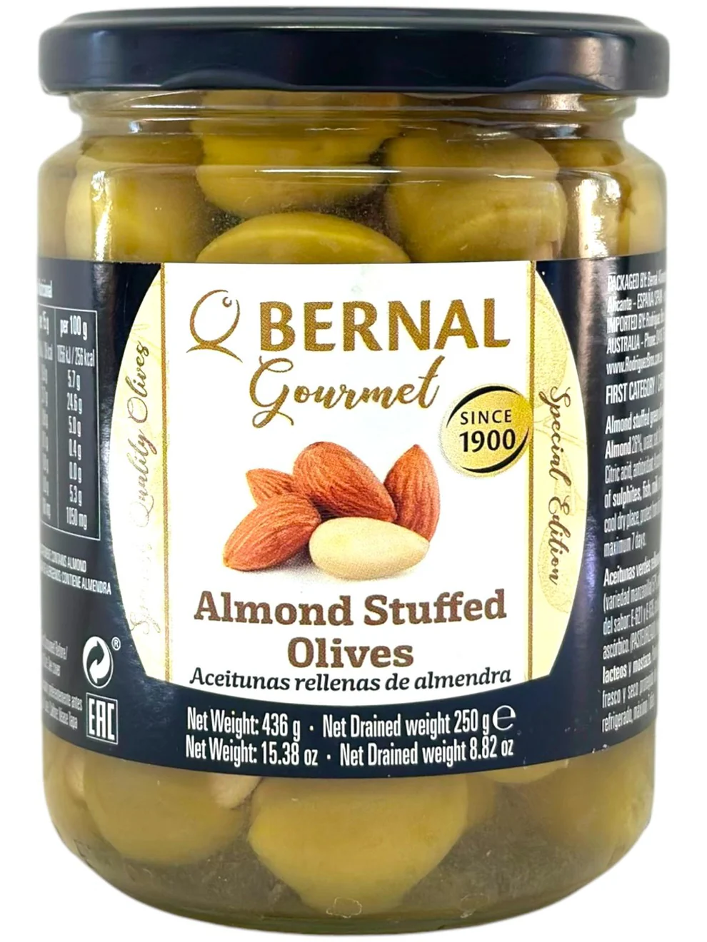 almond stuffed olives